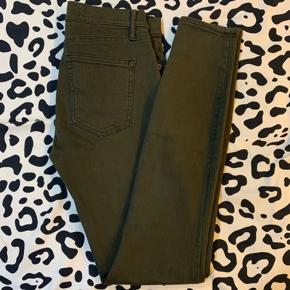 GAP Olive Green Skinny Jeans - Picture 7 of 8